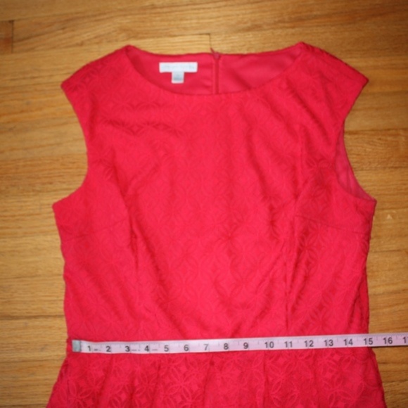 London Times Lace Fit and Flare Dress - Picture 5 of 6